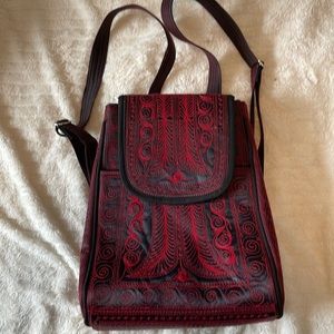 Banda backpack red and black